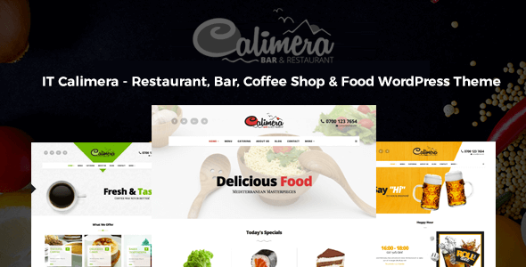 Calimera - Multiple Restaurant & Bistro WordPress Theme - 7