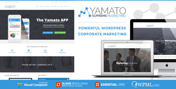 YAMATO - Corporate Marketing WordPress Theme - 16