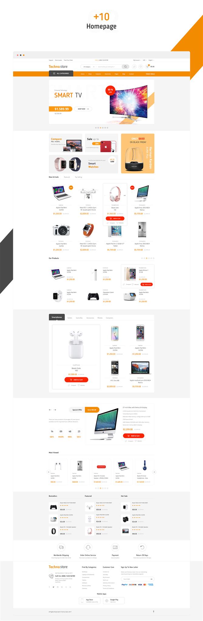 Techno Store - Electronic eCommerce Shopify Theme - 12