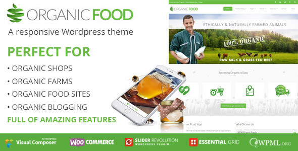 Organic Food | Ecology & Environmental, Store & Bakery WooCommerce, Responsive WordPress Theme - 15